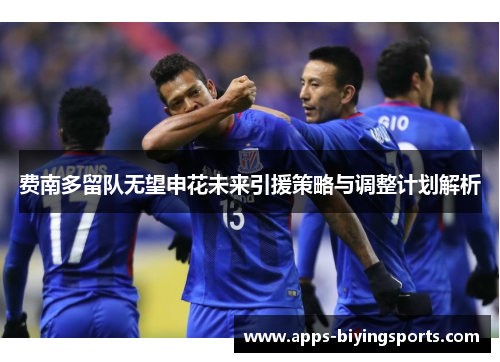 费南多留队无望申花未来引援策略与调整计划解析 费南多留队无望申花未来引援策略与调整计划解析